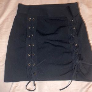 Black Zara skirt